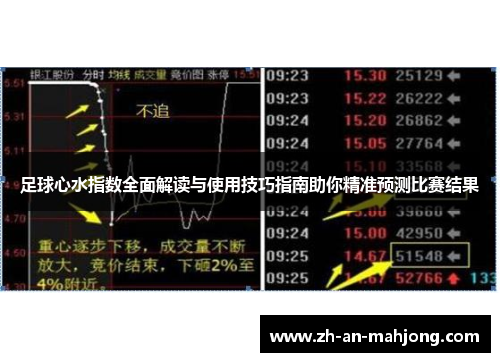 足球心水指数全面解读与使用技巧指南助你精准预测比赛结果 足球心水指数全面解读与使用技巧指南助你精准预测比赛结果